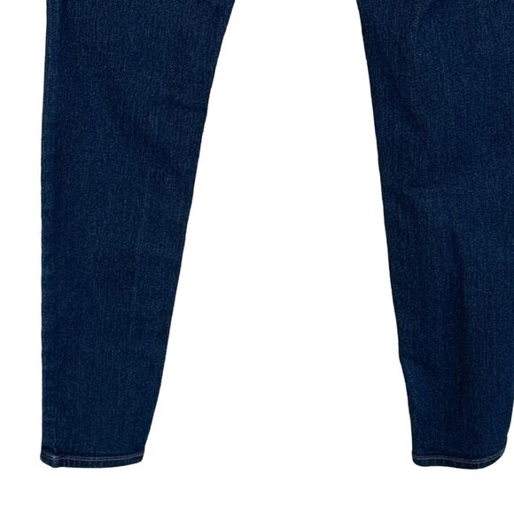 Old Navy SZ 0 Super Skinny Jeans Stretch Zip-Fly Dark Wash Mid-Rise Pockets Blue - Picture 6 of 8